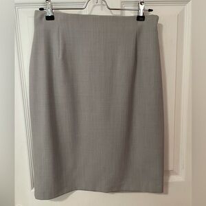 FARADAY Italian Gray Pencil Skirt size 40